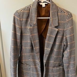 Old navy plaid blazer